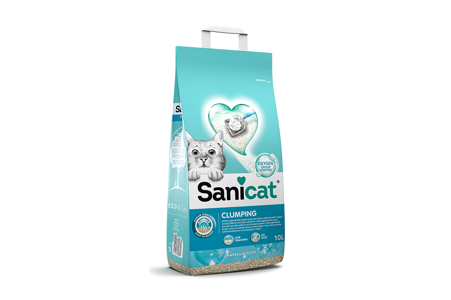 Marseille Soap Clumping Cat Litter Sanicat