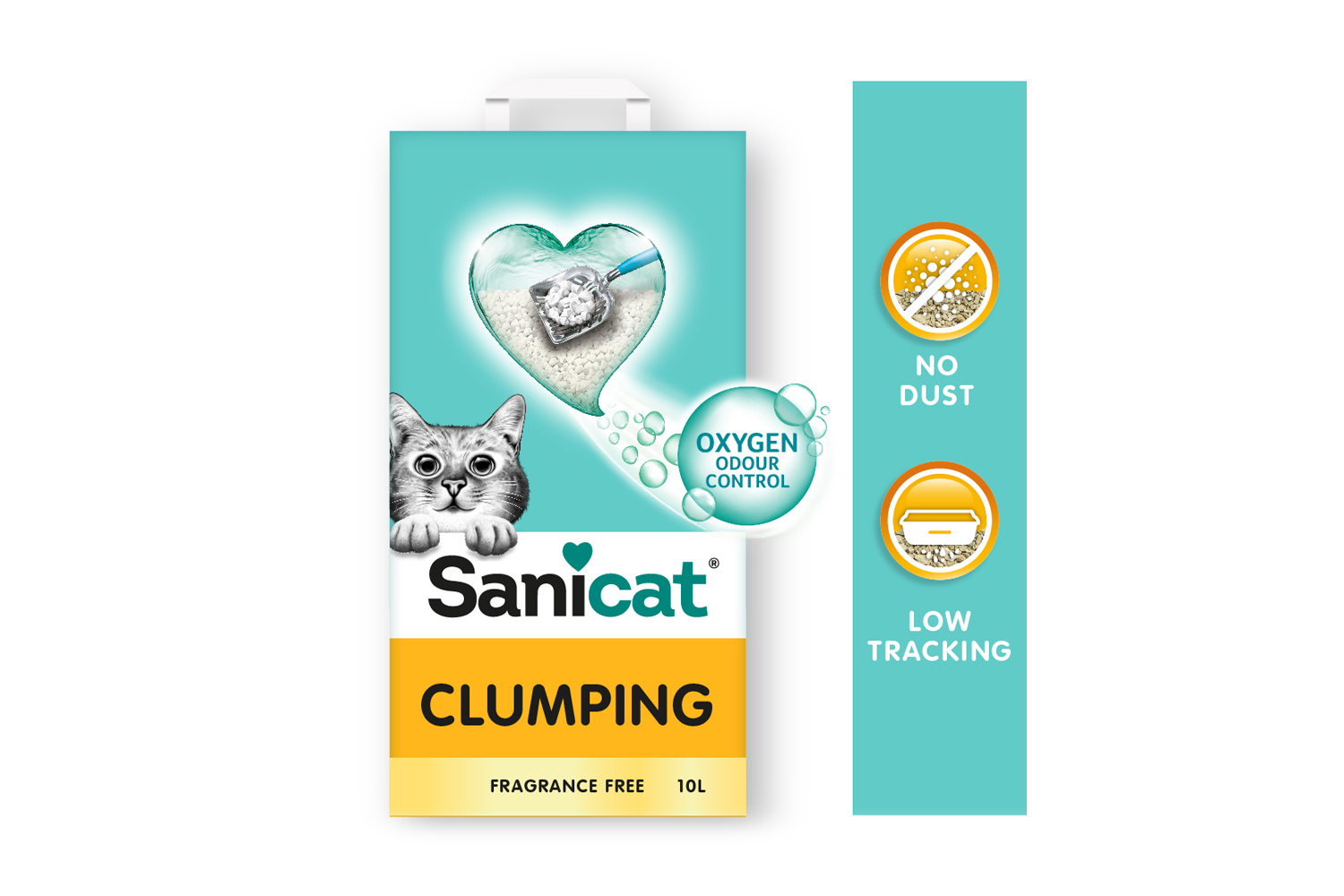 Clumping Cat Litter Products Sanicat