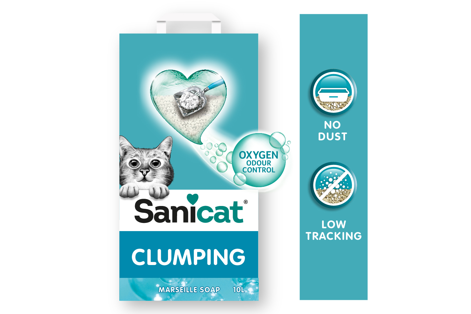 Marseille Soap Clumping Cat Litter Sanicat