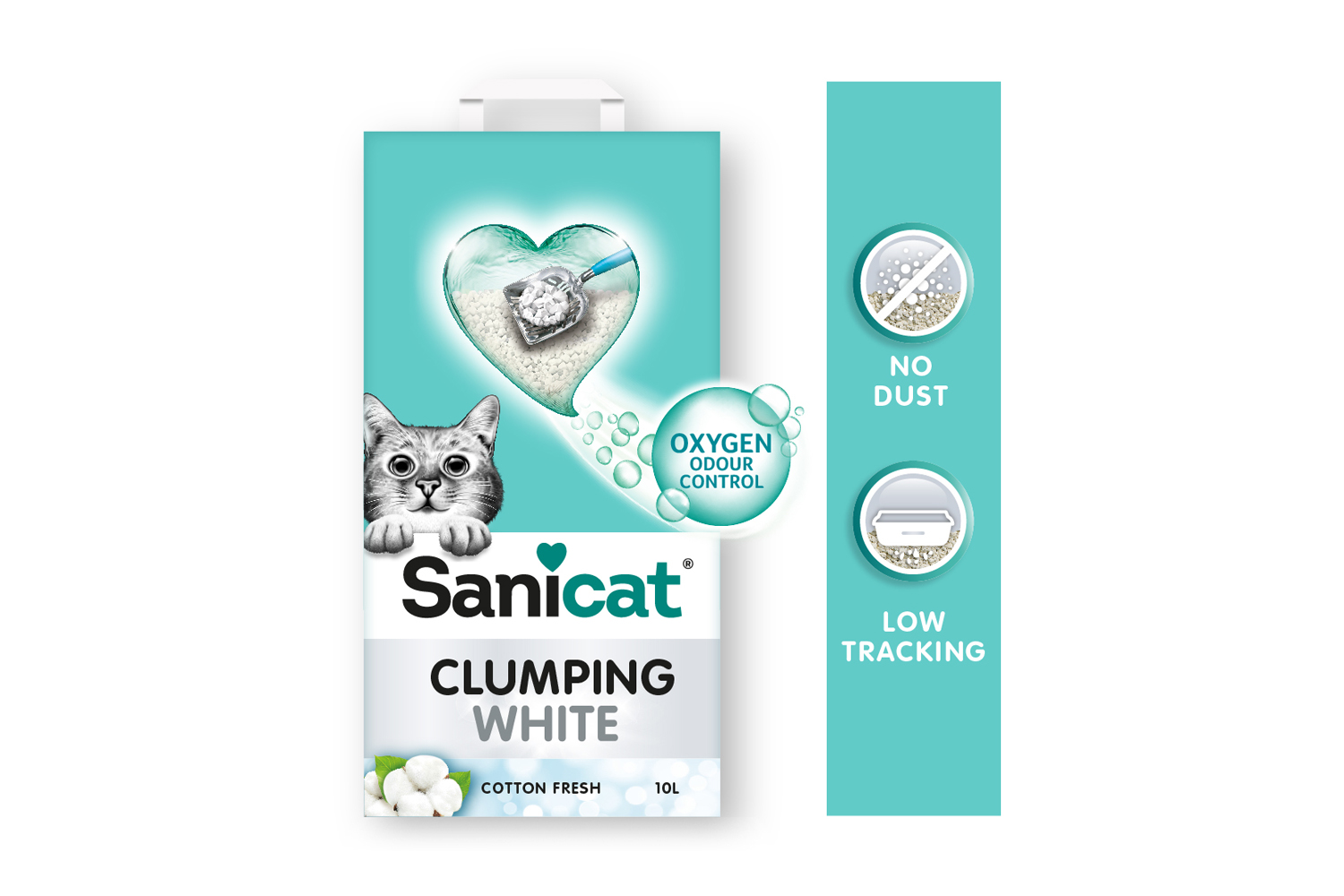Clumping Cat Litter Products Sanicat