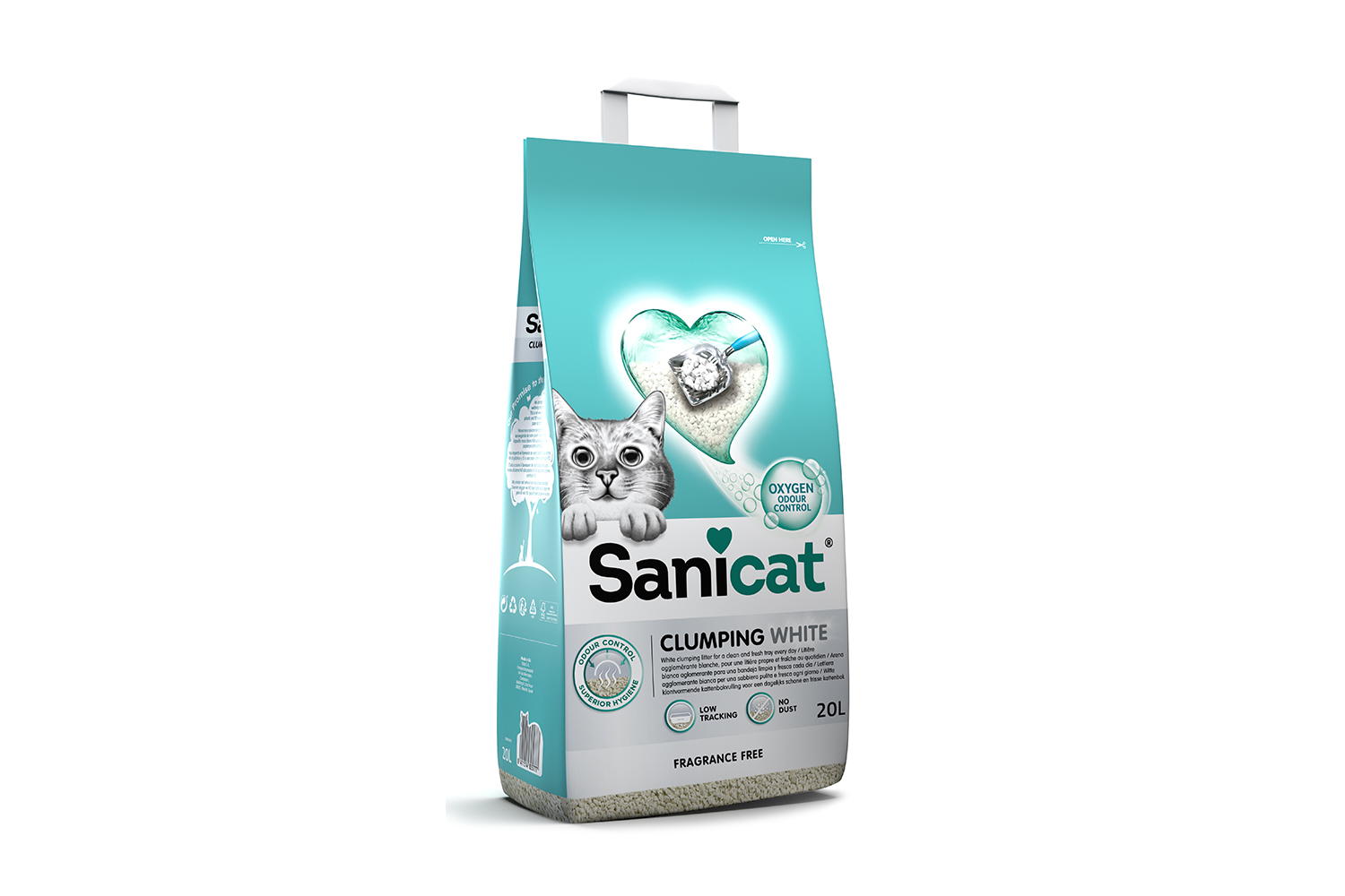 sanicat clumping